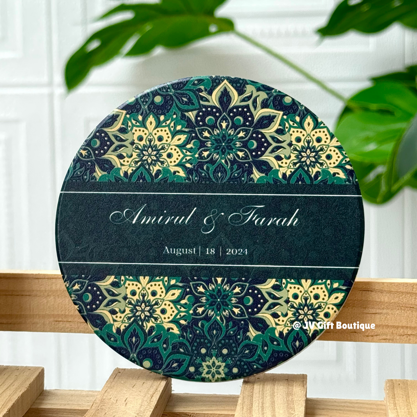 Heritage Coaster (inspired by traditional patterns)