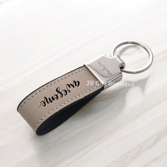 VeroCraft PU Leather Keychain