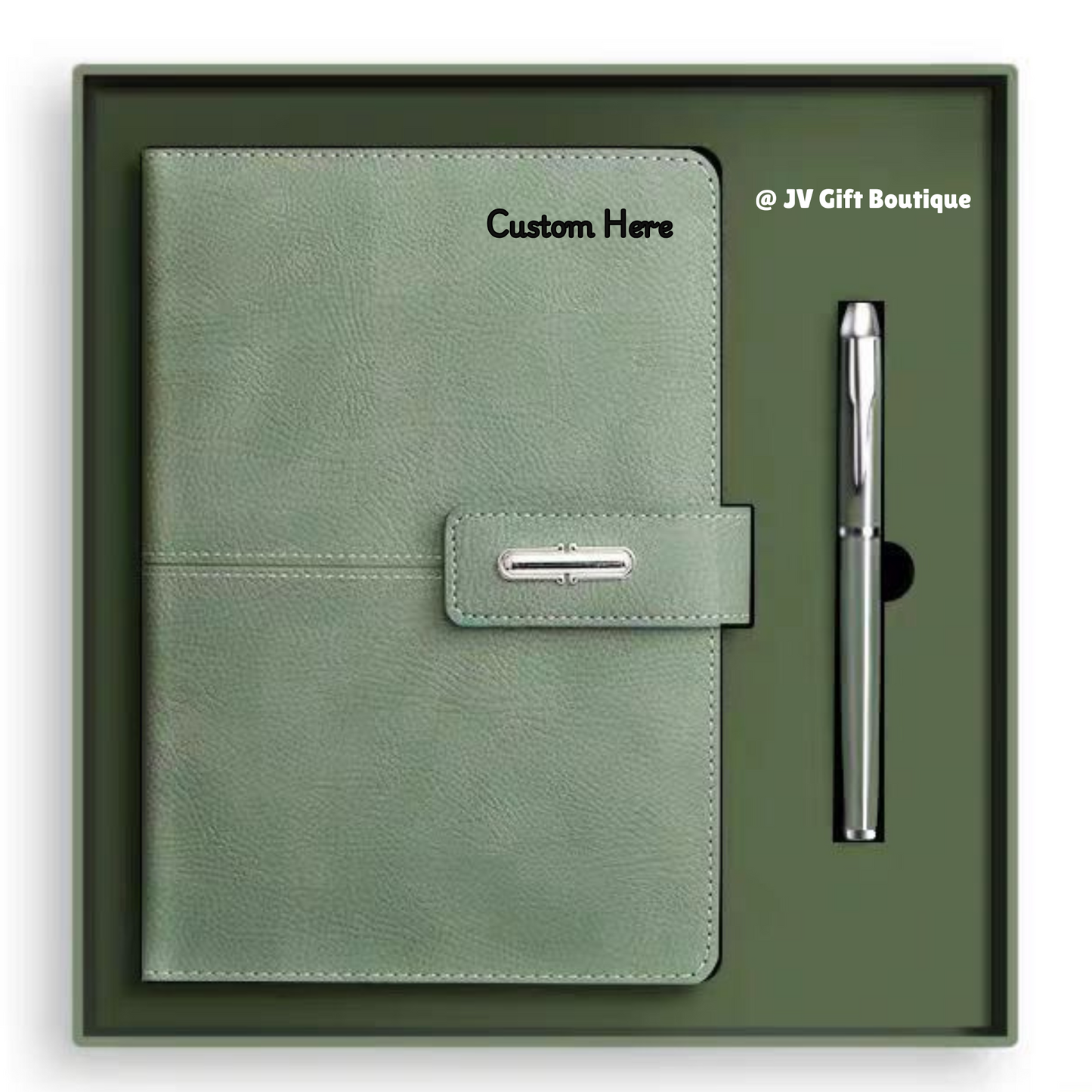 Personalized Notebook and Pen Set (B)
