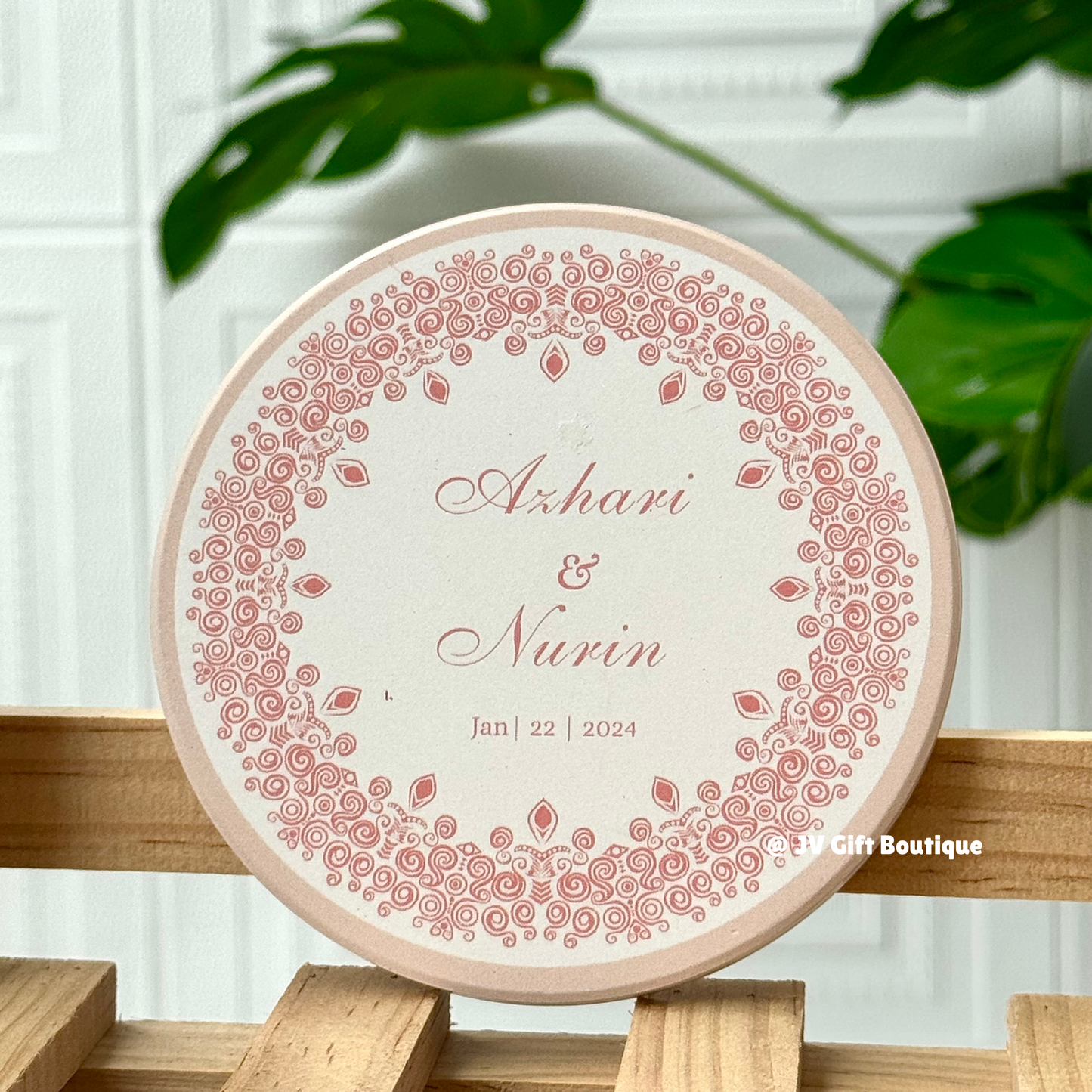 Heritage Coaster (inspired by traditional patterns)