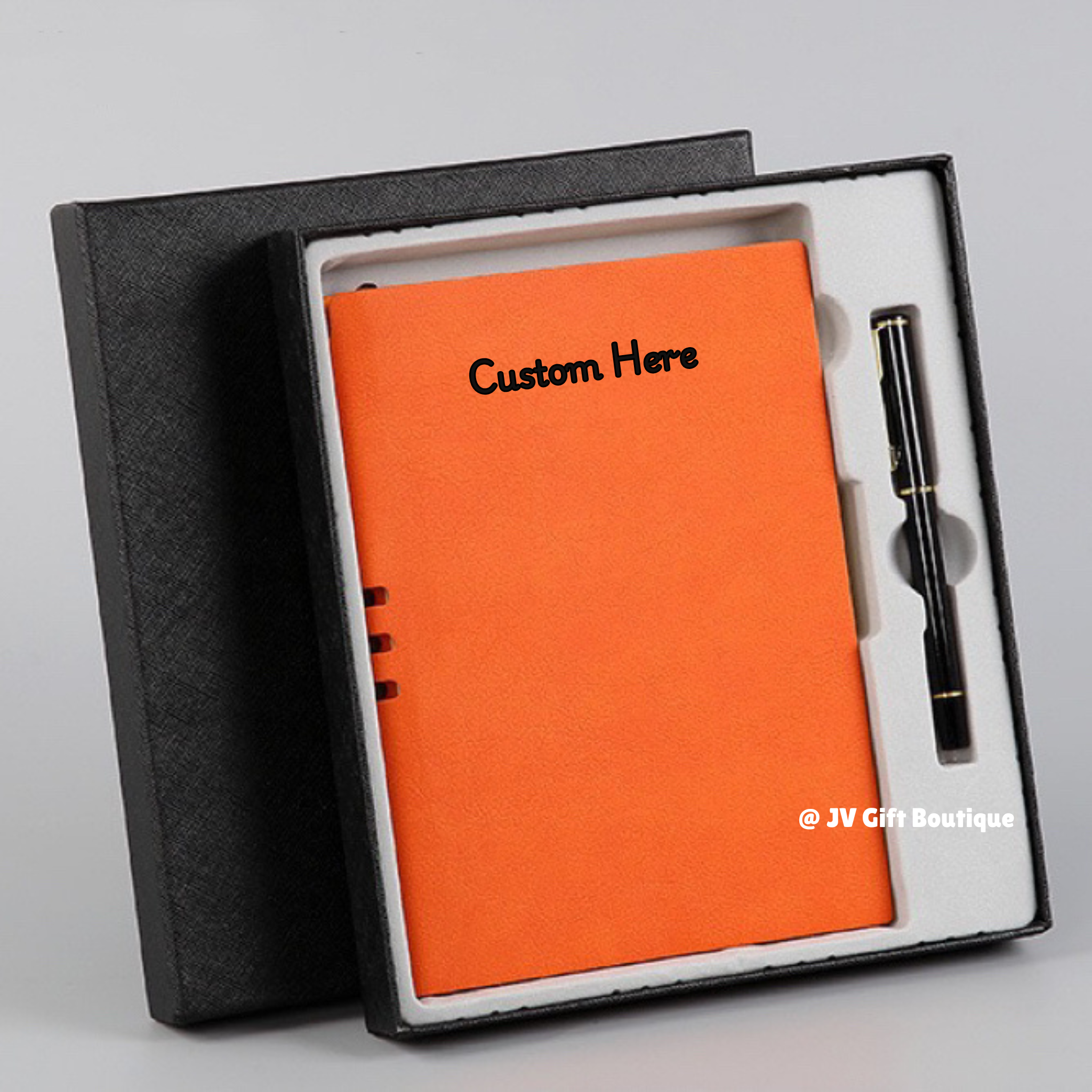 Personalized Notebook and Pen Set (A) – JV Gift Boutique